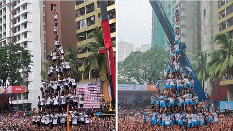 कोकण नगर गोविंदा पथक, जयजवान गोविंदा पथक (डावीकडून)