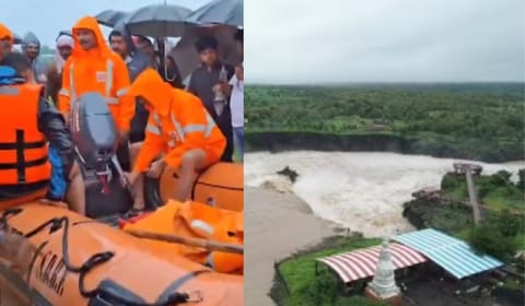 नांदेड जिल्ह्यात आभाळ फाटलं; मुखेड परिसरात हाहाकार, सैन्याला पाचारण