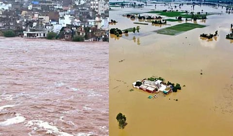 जम्मू,पंजाबमध्ये पुराचे थैमान