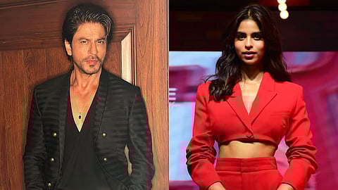 अभिनेता शाहरुख खान आणि त्याची मुलगी सुहाना शाहरुख खान