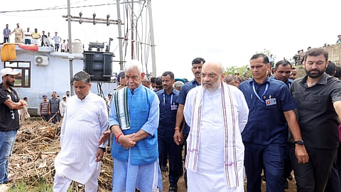 पूरग्रस्तांच्या पुनर्वसनासाठी मोदी सरकार कटिबद्ध; केंद्रीय गृहमंत्री अमित शाह यांचे आश्वासन