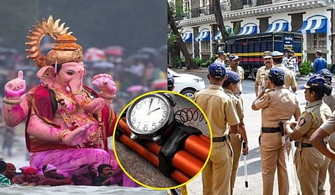 मुंबईत घुसले १४ दहशतवादी, ३४ वाहनांमध्ये मानवी बॉम्बस्फोट घडवणार; अनंत चतुर्दशीच्या पार्श्वभूमीवर पोलिसांना धमकी