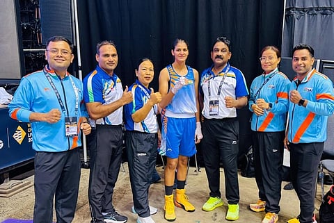Boxing World Championship : जास्मिन, पूजा यांचे पदक निश्चित; दोघींचीही उपांत्य फेरीत धडक; तारांकित निखतचे मात्र आव्हान संपुष्टात