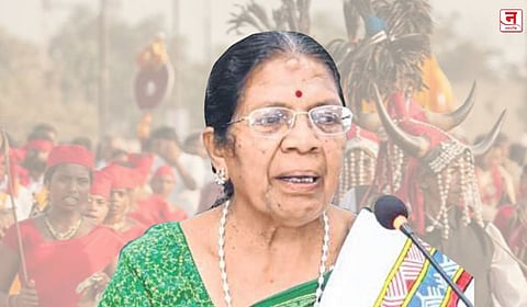 लिहित्या हाताला मोकळेपणाने लिहू द्या - उषाकिरण आत्राम