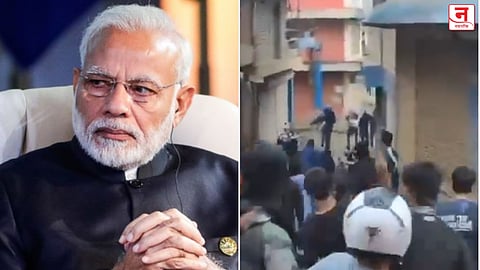 मोदींची पाठ फिरताच मणिपूरमध्ये हिंसाचार