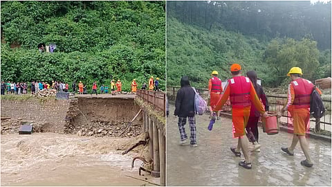 डेहराडूनला ढगफुटी; १५ मजूर वाहून गेले; हिमाचल प्रदेश, उत्तराखंडला पावसाचा तडाखा
