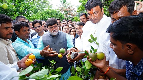 मराठवाड्यात अर्धे मंत्रिमंडळ बांधावर; बीड जिल्ह्यातील सर्वाधिक ५६९ गावांना फटका; मंत्र्यांचे दौरे तरीही पंचनाम्याचे कागद कोरे! 