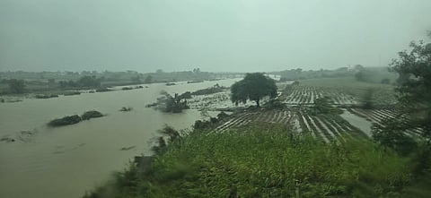 मराठवाड्यात संततधार पाऊस; गावांचा संपर्क तुटला, जनजीवन विस्कळीत 