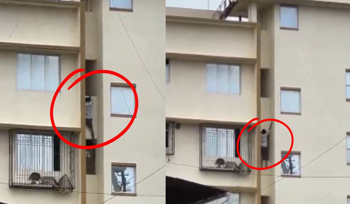 डोंबिवली : प्रेयसीसोबत भांडण झाल्याने तरुणाची आत्महत्या; ११ व्या मजल्यावरून घेतली उडी, कॅमेऱ्यात थरारक घटना कैद  