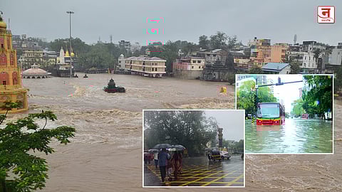 पावसाचे थैमान सुरूच; मुंबई, ठाणे, पालघरमध्ये कहर, जनजीवन विस्कळीत; नाशिकमध्ये गोदावरी नदीला पूर