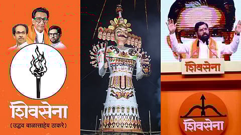 ठाकरे-शिंदे शिवसेनेचे आज दसरा मेळावे