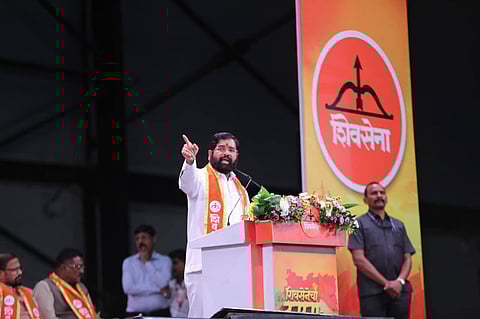 (Photo - X/@mieknathshinde)