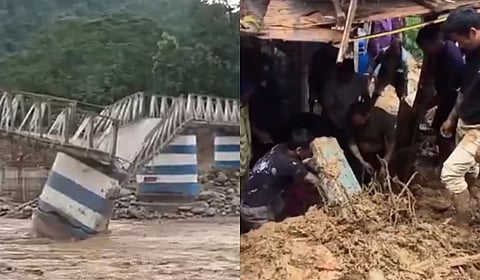 दार्जिलिंगमध्ये भूस्खलनात १७ जणांचा मृत्यू