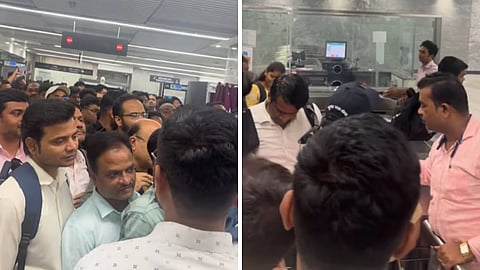Mumbai Metro 3 : पहिल्याच दिवशी चर्चगेट स्थानकावर प्रवाशांची मोठी गैरसोय, व्हिडिओ व्हायरल 