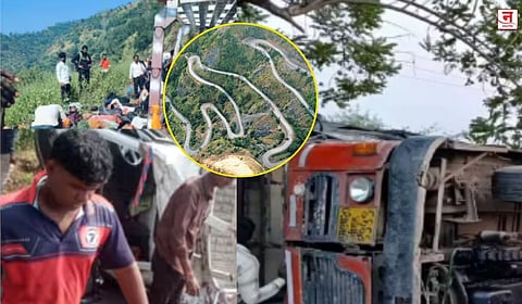 Nandurbar : ऐन दिवाळीत भाविकांवर काळाचा घाला; चांदशैली घाटात भीषण अपघात, अस्तंबा यात्रेवरून परतणाऱ्या ६ जणांचा मृत्यू