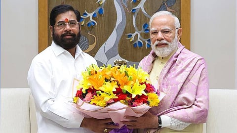 'चर्चा तर होणारच'...एकनाथ शिंदेंचा विरोधकांना टोला; दिल्ली भेटीवरून विरोधकांचा हल्लाबोल