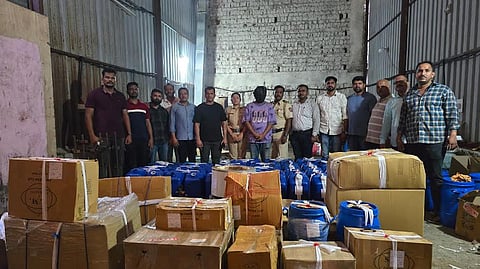 नालासोपारा येथील एमडी ड्रगचा कारखाना उद्ध्वस्त; छाप्यात १३ कोटींचे अंमली पदार्थ जप्त