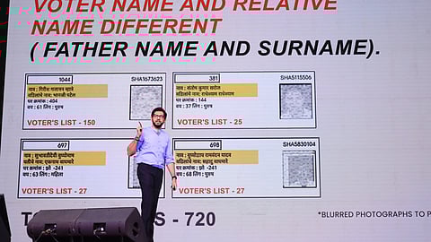 वरळीतील १९,३३३ मतदार संशयाच्या भोवऱ्यात; आदित्य ठाकरेंकडून मतदार यादीतील घोळाचा भांडाफोड