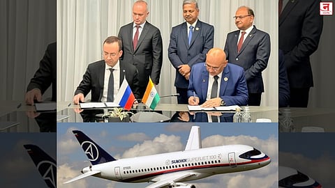 भारत-रशियात प्रवासी विमान उत्पादन करार; आता देशात तयार होणार सुखोई सुपरजेट