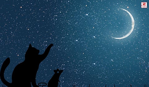 चंद्राची 'कला' कारी!