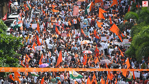 Satyacha Morcha Mumbai : मविआचा एल्गार; उद्धव, राज, शरद पवार यांच्यासह विरोधकांचे शक्तिप्रदर्शन