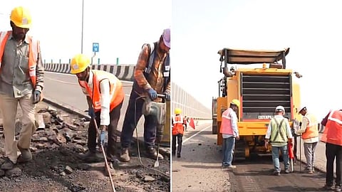 अटल सेतूवरील मेगा दुरुस्तीला सुरुवात; दर्जा व टिकाऊपणा राखण्यासाठी MMRDA चा मोठा निर्णय