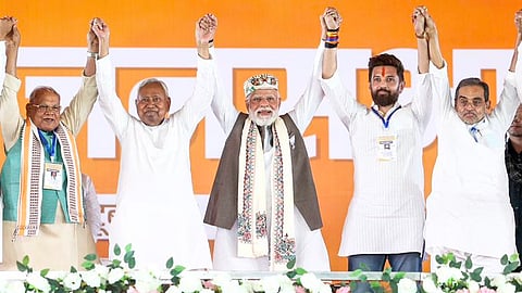 बिहारमध्ये सत्तास्थापनेच्या हालचालींना वेग; मंत्रिमंडळ वाटपाचा फॉर्म्युला ठरला?