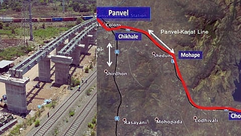 पनवेल-कर्जत कॉरिडॉरची प्रगती, नवीन उपनगरीय प्रकल्पाचे काम ८० टक्क्यांहून अधिक पूर्ण