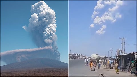 Ethiopia Volcano : भारतात राखेचे ढग; १२ हजार वर्षांनंतर जागृत; इथिओपियातील ज्वालामुखीचा उद्रेक