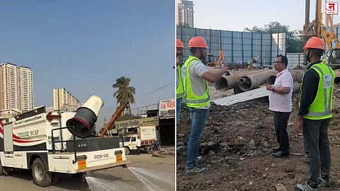 हवेच्या गुणवत्तेसाठी महापालिका सज्ज; ठाणे, मीरा-भाईंदर आणि नवी मुंबईत धूळ नियंत्रण मोहीम गतिमान