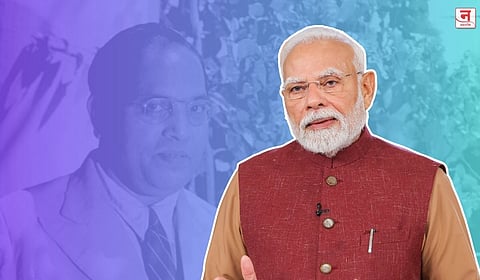 ‘बाबासाहेबांच्या विचारांनीच विकसित भारताची पायाभरणी’; पंतप्रधान नरेंद्र मोदींकडून डॉ. आंबेडकरांना महापरिनिर्वाणदिनी अभिवादन 