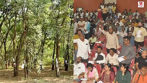 तपोवन वृक्षतोडीबाबत चर्चा ठरली निष्फळ; प्रशासन-पर्यावरणप्रेमी आपापल्या मुद्द्यांवर ठाम