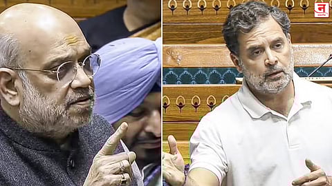 शहा - राहुल यांच्यात खडाजंगी; SIR, मतचोरी, निवडणूक आयोगावरून लोकसभेत गदारोळ