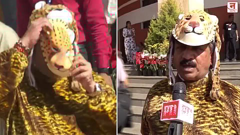 जेव्हा आमदारच बिबट्या बनून विधानभवनात येतात...