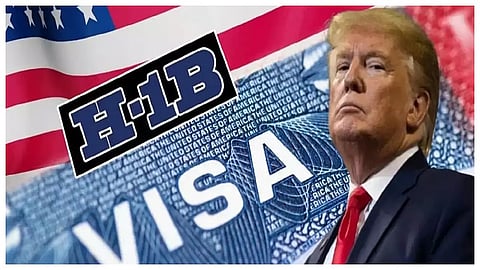 अमेरिकेचा भारताला मोठा धक्का; ‘एच १बी’ व्हिसाच्या मुलाखती थांबवल्या