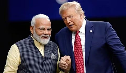 मोदी-ट्रम्प यांच्यात दूरध्वनीवरून चर्चा; आर्थिक संबंध मजबूत करण्यावर भर