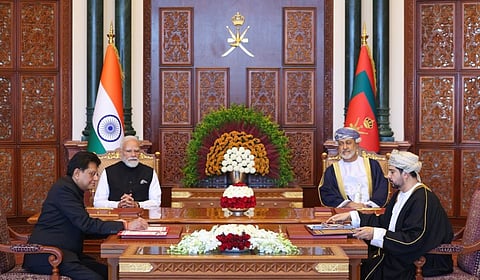 भारत-ओमानची मुक्त व्यापार करारावर स्वाक्षरी 