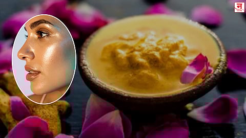 थंडीमुळे ड्राय स्कीन? हिवाळ्यात त्वचेसाठी  हळदीचं घरगुती उटणं; देईल नैसर्गिक ग्लो