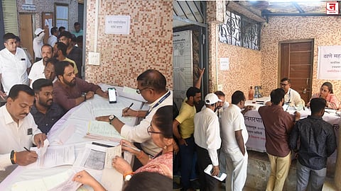 ठाणे महापालिकेमार्फत १,०६९ नामनिर्देशनपत्रांचे वाटप