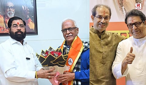 “यापुढे एकनाथ शिंदेंवर टीका झाली, तर..." ; शिंदे गटात प्रवेश करताच प्रकाश महाजनांचा ठाकरे बंधूंना इशारा   