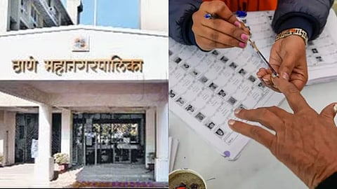 ठाणे महापालिका निवडणुकीत शाईऐवजी मार्कर