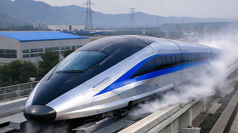 चीनमध्ये वेगवान रेल्वेचा विश्वविक्रम; अवघ्या दोन सेकंदात ७०० किमी/प्रतितास चाचणी यशस्वी