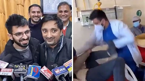 आधी लाथा-बुक्क्या, आता जादू की झप्पी; व्हायरल झालेल्या 'त्या' डॉक्टर आणि पेशंटचं भांडण मिटलं, नेमकं प्रकरण काय?