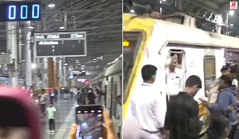 नववर्षाच्या स्वागतासाठी मुंबईच्या लोकल ट्रेन्सची खास 'हॉर्न सलामी'; रात्री १२ चा ठोका वाजताच CSMT वर जल्लोष; Video व्हायरल