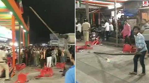 भिवंडीत प्रचाराच्या रणधुमाळीत भाजप-काँग्रेस गटात राडा