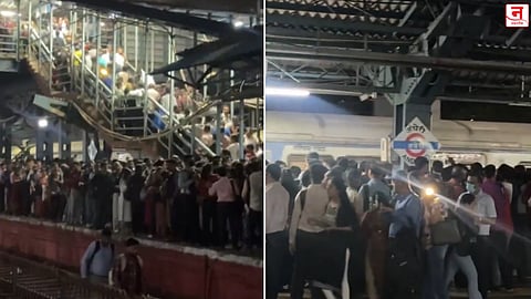 अंधेरी स्थानकावर प्रचंड गर्दी