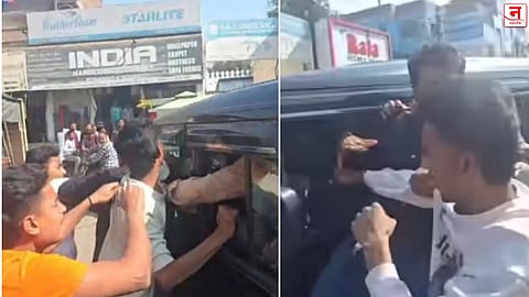 Chhatrapati Sambhajinagar : इम्तियाज जलील यांच्या गाडीवर  हल्ला