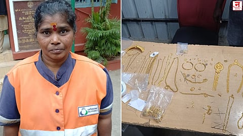 रस्त्यात सापडली ४५ लाखांच्या सोन्याच्या दागिन्यांनी भरलेली बॅग; सफाई कर्मचारी महिलेने जे केलं ते सगळ्यांना शक्य नाही!