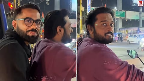 एकाच बाईकवर 'विराट' आणि 'धोनी'! व्हायरल Video पाहून नेटकरी गोंधळले; कमेंट्समध्ये मजेशीर प्रतिक्रिया