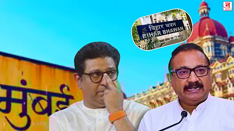 मुंबईत बिहार भवन बांधणारच! "राज ठाकरे महाराष्ट्राचे राजे आहेत का?"; बिहारच्या मंत्र्यांनी डिवचलं 